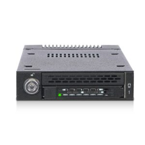 Icy Dock MB833M2K-B saugojimo diskų korpusas SSD korpusas Juoda M.2