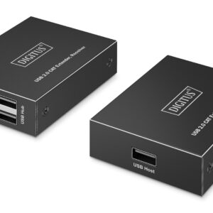 Digitus DA-73120 valdymo pulto išplėtimo įrenginys Konsolės siųstuvas ir imtuvas 1000 Mbit/ai