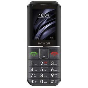 Maxcom Comfort MM735 with charging station + SOS wristband juodos spalvos - Image 2