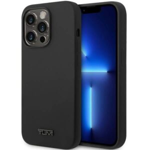 Tumi TUHCP14XSK Apple iPhone 14 Pro Max 6.7" juodos spalvos kietas dėklas Liquid Silicone - Image 1