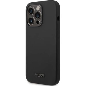 Tumi TUHCP14XSK Apple iPhone 14 Pro Max 6.7" juodos spalvos kietas dėklas Liquid Silicone - Image 2