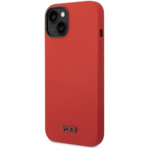 Tumi TUHCP14MSR Apple iPhone 14 Plus / 15 Plus 6.7" red kietas dėklas Liquid Silicone - Image 2