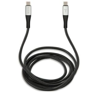 TUMI TUCCSUSBC USB-C į USB-C cable 1.5m Fast Charging juodos spalvos - Image 1