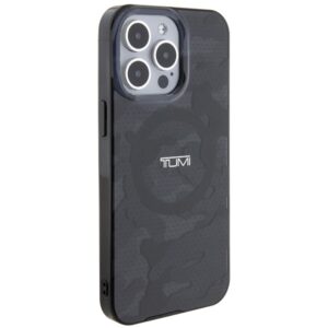 Tumi TUHMP15LDLCAG Apple iPhone 15 Pro 6.1" pilkos spalvos kietas dėklas with Camo Print and MagSafe - Image 4