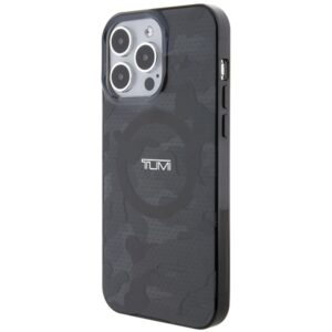 Tumi TUHMP15XDLCAG Apple iPhone 15 Pro Max 6.7" pilkos spalvos kietas dėklas with Camo Print and MagSafe - Image 2