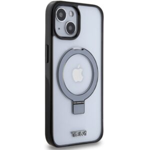 Tumi TUHMP15SSSFC Apple iPhone 15 / 14 / 13 6.1" baltos spalvos kietas dėklas with skaidrus Ring Stand and MagSafe - Image 4