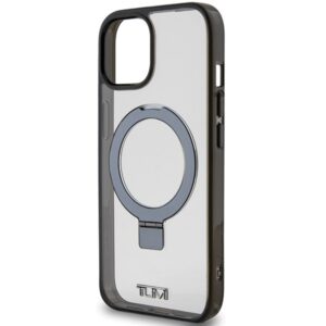 Tumi TUHMP15SSSFC Apple iPhone 15 / 14 / 13 6.1" baltos spalvos kietas dėklas with skaidrus Ring Stand and MagSafe - Image 6