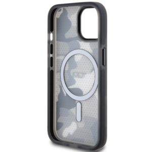 Tumi TUHMP15STCAMK Apple iPhone 15 / 14 / 13 6.1" juodos spalvos kietas dėklas with Frosted Camo Print and MagSafe - Image 7