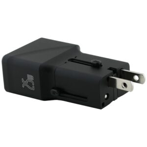 Power Charger TUMI Kelioninis įkroviklis 25W USB-C / USB-A + Cable USB-C/USB-C juodos spalvos - Image 6
