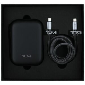 Power Charger TUMI Kelioninis įkroviklis 25W USB-C / USB-A + Cable USB-C/USB-C juodos spalvos - Image 8