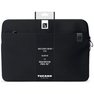 krepšys kompiuteriui Tucano Top Sleeve 15" do MacBook Pro juodos spalvos - Image 5