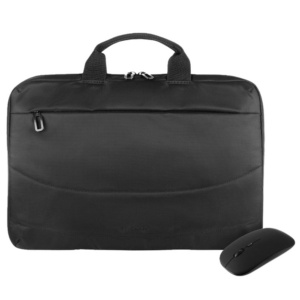 Tucano Borsa Idea set: 15.6" krepšys kompiuteriui + pelė juodos spalvos - Image 1