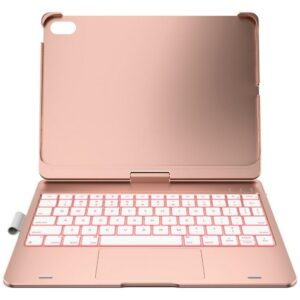 Flexbook Touch TypeDėklas su klaviatūra skirtas Apple iPad 11" (A16) 2025 / Apple iPad 10.9" 2022 rose