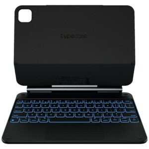 Dėklas TypeDėklas Edge su klaviatūra skirtas Apple iPad Air 11" 2024/2025 juodos spalvos