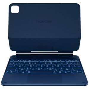 Dėklas TypeDėklas Edge su klaviatūra skirtas Apple iPad Air 11" 2024/2025 pacific blue