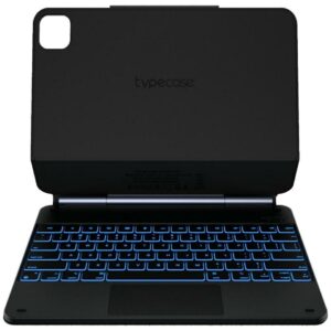 Dėklas TypeDėklas Edge su klaviatūra skirtas Apple iPad Air 13" 2024/2025 juodos spalvos