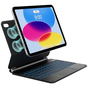 Dėklas TypeDėklas Edge+ su klaviatūra skirtas Apple iPad 11" A16 2025 / Apple iPad 10.9' 2022 carbon fiber