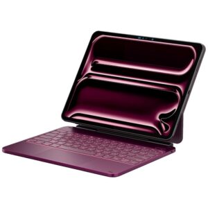 Dėklas TypeDėklas Edge su klaviatūra skirtas Apple iPad Pro 13" 2024/2025 raspberry