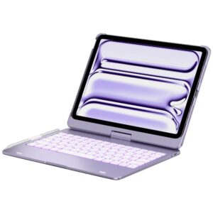 Dėklas TypeDėklas Flexbook Touch su klaviatūra skirtas Apple iPad Pro 11" M4 2024 / M5 2025 light purple