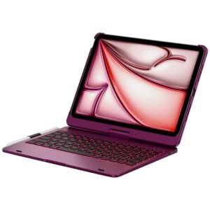 Dėklas TypeDėklas Edge su klaviatūra skirtas Apple iPad Air 11" M2 2024 / M3 2025 / M4 2026 raspberry