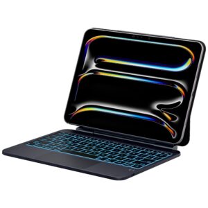 Dėklas TypeDėklas Edge su klaviatūra skirtas Apple iPad Pro 11" M4 2024 / M5 2025 juodos spalvos