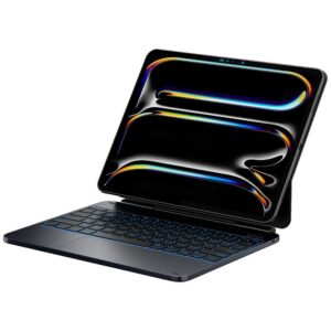 Dėklas TypeDėklas Edge su klaviatūra skirtas Apple iPad Pro 13" 2024/2025 juodos spalvos