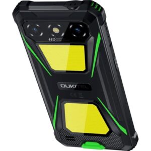 Oukitel G5 6" Smartphone Dual SIM Android 14 4G USB Type-C 4 GB 128 GB 6300 mAh Juodas, Žalias - Image 3