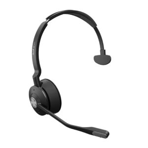 Jabra 14401-41 Ausinės be mikrofono ir ausinės su mikrofonu Laisvų rankų įranga Bevielis Su lankeliu Biuras / skambučių centras Juoda