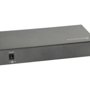 LevelOne GEP-0823 tinklo komutatorius Gigabit Ethernet (10/100/1000) Maitinimas per Eternetą (PoE) Juoda - Image 2