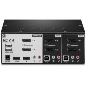 Trendnet TK-240DP KVM jungiklis Juoda - Image 3