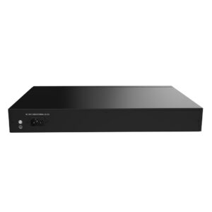 LevelOne GEL-2871 tinklo komutatorius Valdomas L2+ Gigabit Ethernet (10/100/1000) 1U Juoda - Image 2