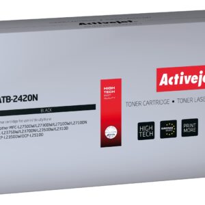 Activejet ATB-2420N toneris Brother spausdintuvams; Brother TN-2420A; Supreme; 3000 puslapių; juodas)