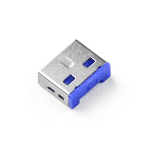 Smartkeeper UL03P2DB jungčių blokatorius Prievadų blokatorius USB A tipo Mėlyna Plastikas 100 vnt