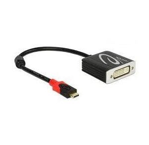 DeLOCK 62734 vaizdo kabelio adapteris 0,2 m DisplayPort HDMI A tipo (standartinis) Juoda