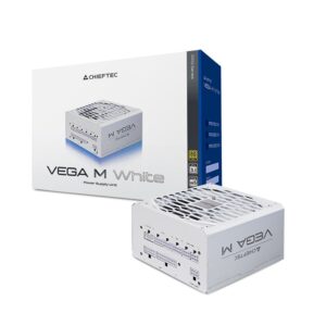 Chieftec Vega PPG-1000-CW maitinimo blokas 1000 W 24-pin ATX ATX Balta