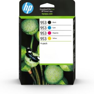 HP 953 4-pack Black/Cyan/Magenta/Yellow Original Ink Cartridges - Image 2