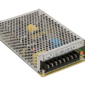 Extralink AD-55A POWER SUPPLY WITH BATTERY CHARGER 12V/13.8V 55W ZASILACZ BUFOROWY maitinimo transformatorius Pilka - Image 2