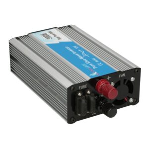 Extralink CAR VOLTAGE CONVERTER 12V - 230V, 300W, PURE SINUS OPIP-300W maitinimo adapteris / inverteris Automatinis Aliuminis - Image 2
