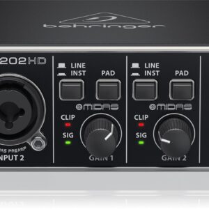 Behringer UMC202HD garso įrašymo sąsaja - Image 2