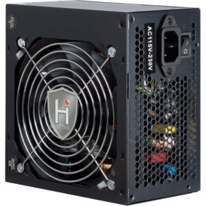 Inter-Tech HIPOWER SP-550 maitinimo blokas 550 W 20+4 pin ATX ATX Juoda - Image 2
