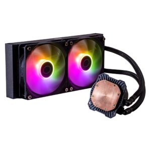 Cooler Master MasterLiquid 240L Core ARGB Procesorius Aušinimo skysčiu rinkinys 12 cm Juoda - Image 2