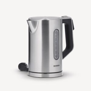 Severin 3418000 elektrinis virdulys 1,7 L 3000 W Juoda, Nerūdijančiojo plieno