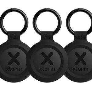 Xtorm XTAG2GA11-3PACK GPS sekiklis arba ieškiklis Universalus Išmanusis raktų pakabukas Juoda