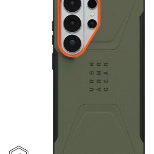 Urban Armor Gear Civilian mobiliojo telefono dėklas 17,5 cm (6.9") Oranžinė, Alyva