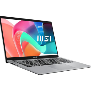 MSI Modern 15 F13MG-664XPL i5-1334U 15,6 colių FHD 60 Hz IPS lygio ekranas, 8 GB DDR4 3200, 512 GB SSD, „Iris Xe“ grafika, be operacinės sistemos, platininė pilka spalva, 3 metų garantija