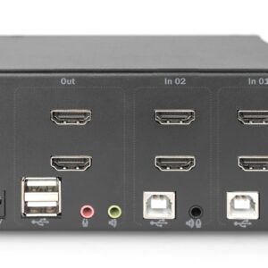 Digitus DS-12860 KVM jungiklis Juoda - Image 2