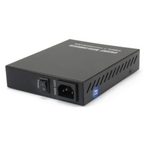 LevelOne FVM-1000 tinklo medijos keitiklis 100 Mbit/ai Juoda - Image 1