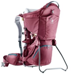 Deuter Kid Comfort Kūdikių nešioklė Poliamidas Raudona