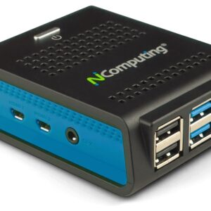 nComputing RX420(RDP) 1,5 GHz 105 g Juoda, Mėlyna - Image 1