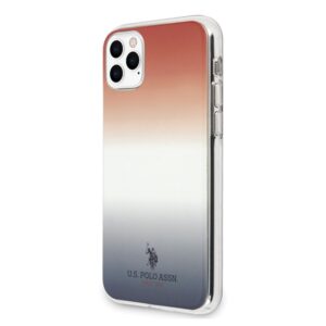 US Polo USHCN58TRDGRB Apple iPhone 11 Pro blue&raudonos spalvos Gradient Pattern Collection - Image 2